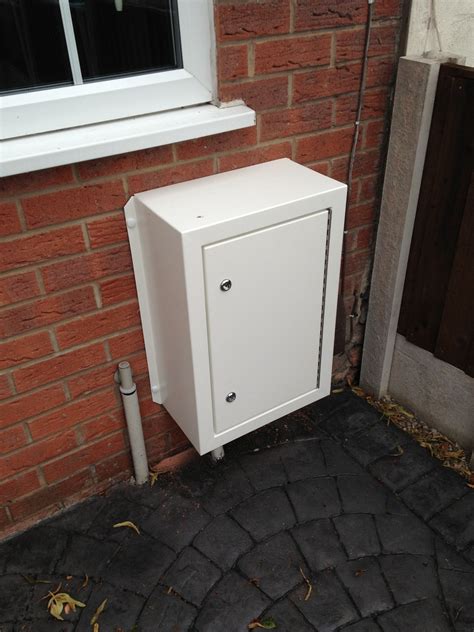 outside electric meter box cover